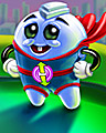 Vertical Power Badge - Sweet Tooth 2 Vertical Power Badge - Sweet Tooth 2