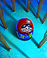 Blue Moon Badge - Trizzle Blue Moon Badge - Trizzle