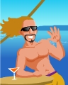 Greek Show Off Badge - Thousand Island Solitaire HD Greek Show Off Badge - Thousand Island Solitaire HD