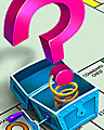 Community Chance Badge - MONOPOLY The World Edition Community Chance Badge - MONOPOLY The World Edition