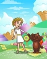 A Sweet Walk Badge - Word Whomp HD A Sweet Walk Badge - Word Whomp HD
