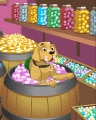 Candy Canines Badge - Big City Adventure Candy Canines Badge - Big City Adventure