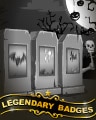 Batty Bones Badge - Mahjong Escape Batty Bones Badge - Mahjong Escape