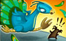 Painted Peacock - Jungle Gin Badge Painted Peacock - Jungle Gin Badge