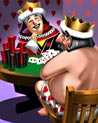 Queen Takes All Badge - High Stakes Poker Queen Takes All Badge - High Stakes Poker