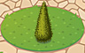 Tall Cone Shrub Badge - Solitaire Gardens Tall Cone Shrub Badge - Solitaire Gardens