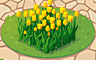 Yellow Tulips Badge - Solitaire Gardens Yellow Tulips Badge - Solitaire Gardens