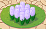 Light Purple Hyacinths Badge - Solitaire Gardens Light Purple Hyacinths Badge - Solitaire Gardens