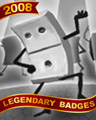 Domino Dance-off Badge - Dominoes Domino Dance-off Badge - Dominoes
