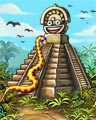 Temple Of The Golden Snake Badge - Tri-Peaks Solitaire HD Temple Of The Golden Snake Badge - Tri-Peaks Solitaire HD