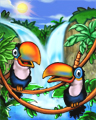 Toucan Badge - Jungle Gin Toucan Badge - Jungle Gin