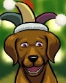 Howling Carols Badge - Slingo&reg; Ricochet