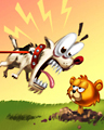 Short Leash Badge - Word Whomp™ Whackdown Short Leash Badge - Word Whomp™ Whackdown