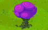 Purple Spiral Bloom Badge - Solitaire Gardens Purple Spiral Bloom Badge - Solitaire Gardens