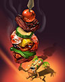 Gin Kebab Badge - Jungle Gin Gin Kebab Badge - Jungle Gin
