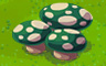 Giant Green Toadstools Badge - Solitaire Gardens Giant Green Toadstools Badge - Solitaire Gardens