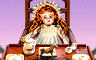 The Doll Tea Party Badge - Claire Hart Classic The Doll Tea Party Badge - Claire Hart Classic