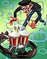 Beatnik Bait Badge - Canasta HD Beatnik Bait Badge - Canasta HD