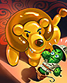 Roaring Balloon Badge - Poppit! Party Roaring Balloon Badge - Poppit! Party