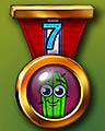Spike's Marathon 7 Badge - Solitaire Gardens Spike's Marathon 7 Badge - Solitaire Gardens
