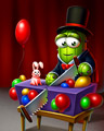 Finish With A Bang Badge - Poppit! Party Finish With A Bang Badge - Poppit! Party