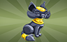 Cat Statue Badge - Poppit! Bingo Cat Statue Badge - Poppit! Bingo