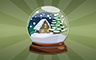 Snow Globe Badge - Poppit! Bingo Snow Globe Badge - Poppit! Bingo
