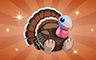 Bronze Stuffed Turkey Badge - Poppit! Bingo Bronze Stuffed Turkey Badge - Poppit! Bingo
