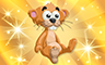 Gold Stuffed Nestor Badge - Poppit! Bingo