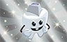 Silver Stuffed Toothy Badge - Poppit! Bingo Silver Stuffed Toothy Badge - Poppit! Bingo
