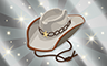 Silver Cowboy Hat Badge - Poppit! Bingo Silver Cowboy Hat Badge - Poppit! Bingo