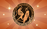 Bronze Athenian Plates Badge - Poppit! Bingo Bronze Athenian Plates Badge - Poppit! Bingo