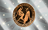 Silver Athenian Plates Badge - Poppit! Bingo Silver Athenian Plates Badge - Poppit! Bingo