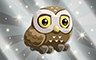 Silver Athenian Owl Badge - Poppit! Bingo Silver Athenian Owl Badge - Poppit! Bingo