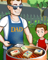 Pogo Medium Rare Tiles Badge Pogo Medium Rare Tiles Badge
