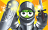 Gold Knight Badge - Poppit! Party Gold Knight Badge - Poppit! Party