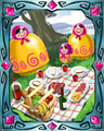 Family Picnic Medium Badge - Trizzle Family Picnic Medium Badge - Trizzle