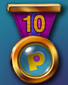 Club Pogo Marathon 10 Badge - Mahjong Escape Club Pogo Marathon 10 Badge - Mahjong Escape