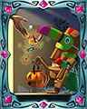 Halloween Hijinks Medium Badge - Jungle Gin Halloween Hijinks Medium Badge - Jungle Gin