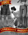 Spade Retriever Badge - Bingo Luau Spade Retriever Badge - Bingo Luau