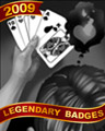 Hearts Aflame Badge - Canasta HD Hearts Aflame Badge - Canasta HD