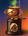 Halloween Marathon 4 Badge - Poppit! Party Halloween Marathon 4 Badge - Poppit! Party