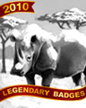 Frosty Rhino Badge - Pogo Bowl Frosty Rhino Badge - Pogo Bowl