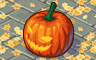 Jack-o'-lantern Badge - Solitaire Gardens Jack-o'-lantern Badge - Solitaire Gardens