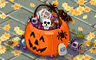 Trick Or Treat Basket Badge - Solitaire Gardens Trick Or Treat Basket Badge - Solitaire Gardens