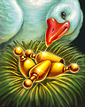 Golden Goose Badge - Pogo Bowl Golden Goose Badge - Pogo Bowl