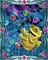 Web Decorator Medium Badge - Rainy Day Spider Solitaire Web Decorator Medium Badge - Rainy Day Spider Solitaire