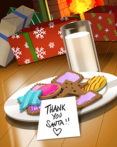 For Santa Badge - Cookie Connect For Santa Badge - Cookie Connect