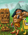 Team Building Badge - Bingo Luau Team Building Badge - Bingo Luau