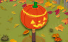 Pumpkin Lamp (right) Badge - Solitaire Gardens Pumpkin Lamp (right) Badge - Solitaire Gardens